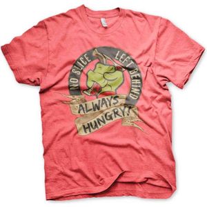 Teenage Mutant Ninja Turtles Heren Tshirt -XL- No Slice Left Behind Rood