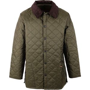 Barbour Liddesdale Quilt Groen - Maat XL - Heren - Gewatteerde jassen