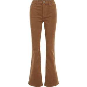 WE Fashion Dames flared broek van corduroy