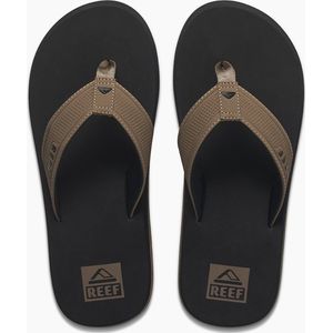 Reef The Layback black/Tan Heren Slippers - Zwart/Cognac - Maat 42