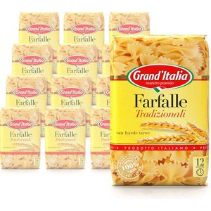 Grand'Italia Farfalle Tradizionali - pasta - 12 x 500g