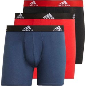 adidas BOS Brief 3-pack Boxers - thermobroek - zwart/rood - Mannen
