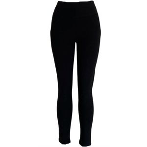 Luxe Kwaliteit Dames Sportbroek / Joggingsbroek | Trainingsbroek / Huisbroek | Sweatpants | Zwart - XL (44)