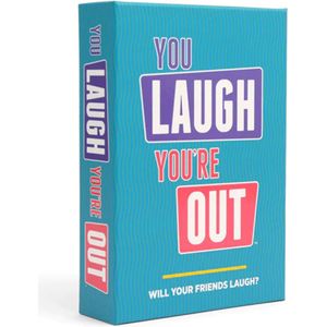 You Laugh You're Out - Partyspel - Kaartspel - Engelstalig - DSS Games