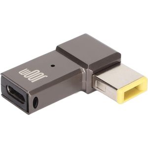 USB C Naar Slim Tip Adapter 100W 5A PD Vervangende Oplaadadapter PD Emulator Trigger voor Thinkpad X1 Carbon X1 Yoga T431s T440 T440p T440s voor Lenovo