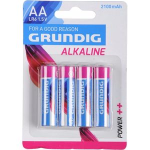 Grundig Alkaline Batterijen AA -1.5v - 4 stuks