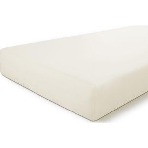 Byrklund Hoeslaken Bed Basics Cotton - 90x220 - 100% Katoen - Off White