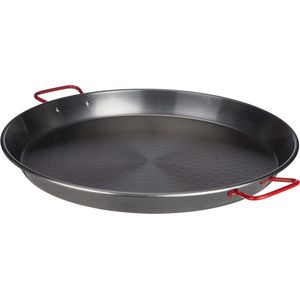 IJzeren Paella Pan 50 cm - Groot formaat voor heerlijke gerechten