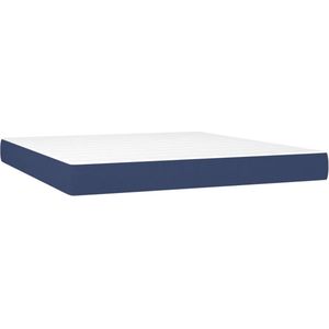 vidaXL-Pocketveringmatras-180x200x20-cm-stof-blå