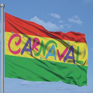 Carnaval Vlag - Limburg Carnaval Vlag - 120x80cm