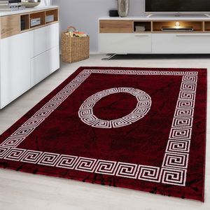 Tapijtenloods Plus Vloerkleed Rood Laagpolig- 80x150 CM
