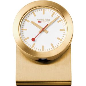 Mondaine M660.30318.82SBG - Magneetklokje - 50mm - Goudkleur