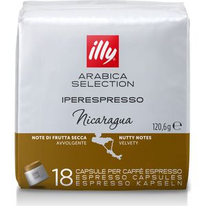 illy - Iperespresso koffie Nicaragua 18 capsules