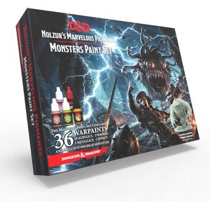 Dungeons and Dragons Nolzur's Marvelous Pigments Monsters Paint Set