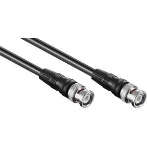 BNC (m) - BNC (m) kabel - RG62 - 93 Ohm / zwart - 10 meter