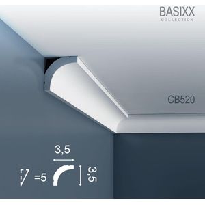 Kroonlijst Origineel Orac Decor CB520 BASIXX Plafondlijst Sierlijst 2 m