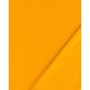 Alpen Fleece Stof Uni - Oker Geel 1034 - 1 Meter