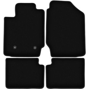 BASIC zwarte veloursmatten voor: Pontiac Vibe hatchback (2003-2008)