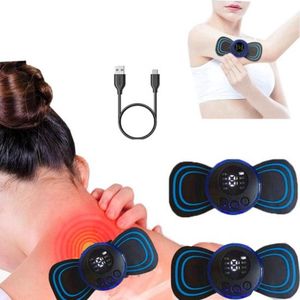 Elektrisch Nekmassageapparaat - Diep weefselmassage - 2 stuks - Kunststof