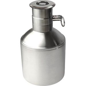 RVS 2 liter vat Platteschuif