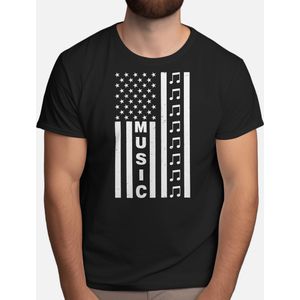 USA Music - T Shirt - MusicMonday - NowPlaying - MusicIsLife - SongOfTheDay - MuziekMaandag - NuLuisteren - MuziekIsLeven - LiedVanDeDag