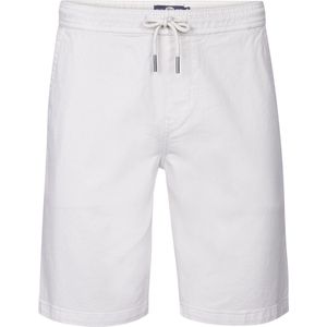 Petrol Industries - Heren Chino Short met Trekkoord Parrot - Wit - Maat S