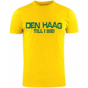 Den Haag Till i Die Geel T-shirt