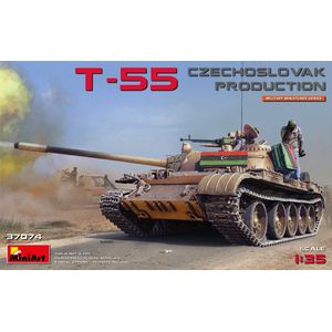 Miniart - T-55 Czechoslovak Production 1:35 (1/20) * - MIN37074 - modelbouwsets, hobbybouwspeelgoed voor kinderen, modelverf en accessoires