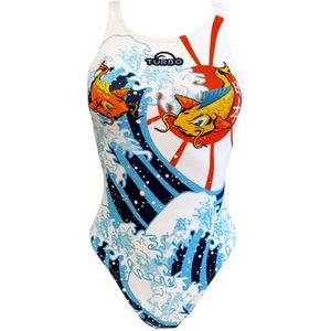 Turbo Japans Karperzwempak Veelkleurig L Vrouw