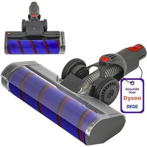 DEGG® - Mondstuk / Parketborstel - Geschikt voor Dyson V7, V8, V10, V11 en V15 - Geschikt als Dyson accessoires / onderdelen - Geschikt voor Dyson stofzuigermondstuk, vloerzuigmond en turbo borstel