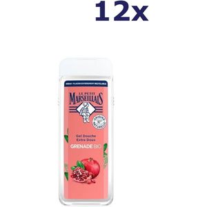 Le Petit Marseillais - GRENADO BIO - Douchegel - 6x 400ml - Voordeelverpakking