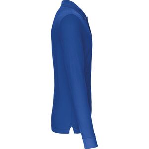 Kariban Polo lange mouwen K243 - Light Royal Blue - 4XL