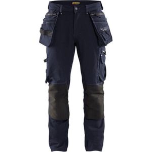 Blaklader Werkbroek met 4-weg stretch X1900 1998-1644 - Donker marineblauw/Zwart - D108