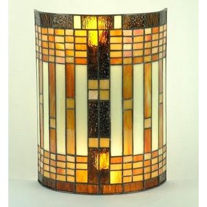 Arcade AL0660 - Wandlamp - Tiffany lamp