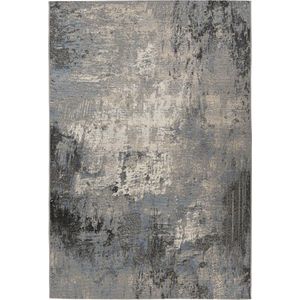 Lalee Summer | Modern Vloerkleed Laagpolig | Silver | Tapijt | Karpet | Nieuwe Collectie 2024 | Hoogwaardige Kwaliteit | 160x230 cm