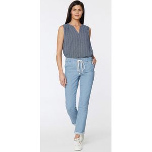 NYDJ Drawstring Slim Jogger Ankle Lichtblauw Chambray | Light Stone