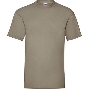 Fruit of the Loom - 5 stuks Valueweight T-shirts Ronde Hals - Khaki - XXL