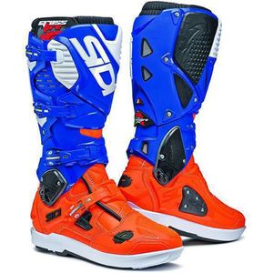 Sidi Crossfire 3 SRS Orange Fluo White Blue Limited 40 - Maat - Laars