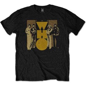 The Who - Yellow Heren T-shirt - L - Zwart