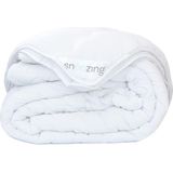 Snoozing Swiss Dreams - Synthetisch - 4-seizoenen dekbed - Tweepersoons - 200x200 cm - Wit