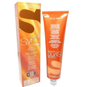 Matrix Color Sync by Socolor  Crème tint haarkleuring zonder ammoniak 84ml - 08BC Light Blonde Blonde Copper / Hellblond Blond Kupfer