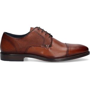 McGregor Heren Herenschoenen - Cognac - Lage Sneakers - Leer - Veters