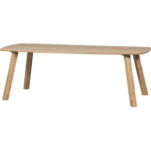 WOOOD Tablo Eettafel Deens Ovaal 220x100 - Eiken (fsc) - Transparant