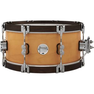 PDP Concept Classic Snare 14""x6,5"" Natural / Walnut Hoops - Snare drum