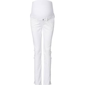 Supermom over the belly 7/8 Skinny White Dames Jeans - Maat 30