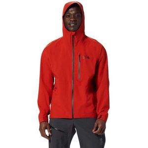 Mountain Hardwear Stretch Ozonic Jacket - Regenjas - Heren Desert Red S