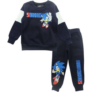 Sonic the Hedgehog joggingspak/huispak/vrijetijdspak donker blauw maat 98
