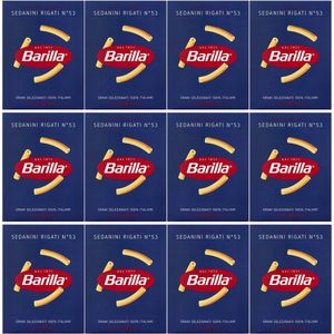 BARILLA Sedani Rigati - Tubes Italiaanse pasta 500g