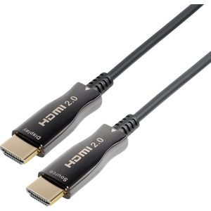 HDMI active optical cable (AOC) - HDMI2.0 (4K 60Hz + HDR) - 50 meter