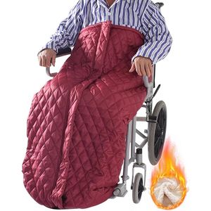 Rolstoeldeken Voor Warmte En Comfort - rolstoelzak, rolstoel, voetenzak, warm gevoerde instapzak voor rolstoelgebruikers, poncho voor rolstoel